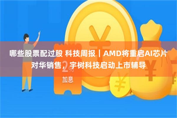 哪些股票配过股 科技周报｜AMD将重启AI芯片对华销售，宇树科技启动上市辅导