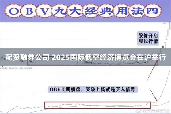 配资融券公司 2025国际低空经济博览会在沪举行