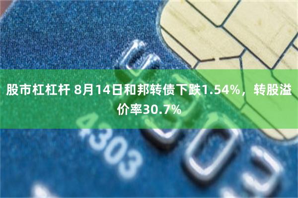 股市杠杠杆 8月14日和邦转债下跌1.54%，转股溢价率30.7%