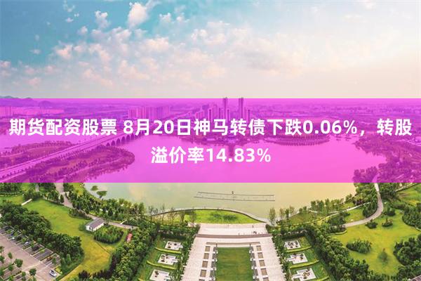 期货配资股票 8月20日神马转债下跌0.06%，转股溢价率14.83%